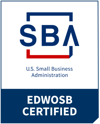 SBA EDWOSB Certified — Economically Disadvantaged Women-Owned Small Business